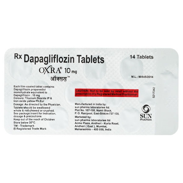 Dapagliflozin Tablets OXRA